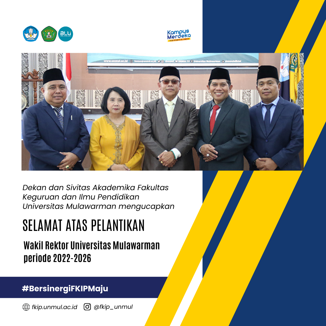 Pelantikan Wakil Rektor dan Pejabat lainnya di Lingkungan Universitas Mulawarman